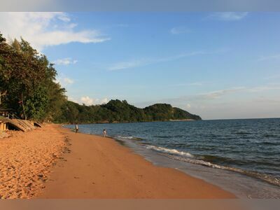 Walking Along the Beach at Chao Lao Beach