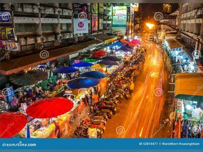 Kad Kong Ta Street Market (Lop Buri Night Market)