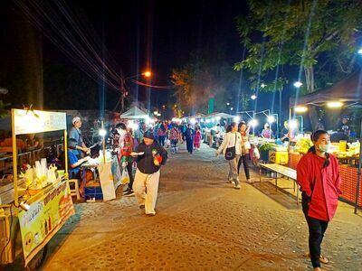 Mae Hong Son Walking Street Night Market