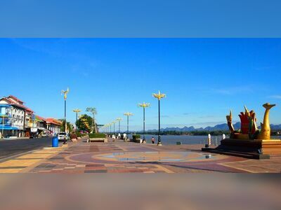 Nakhon Phanom Riverside Promenade, Thailand