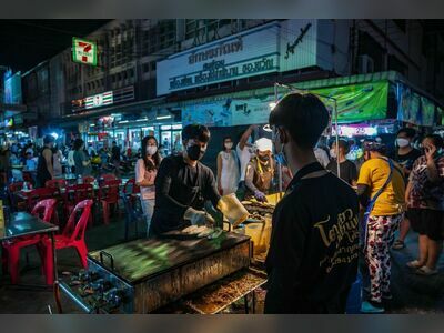 Kanchanaburi Walking Street, Kanchanaburi, Thailand