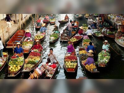 Damnoen Saduak Floating Market, Ratchaburi, Thailand