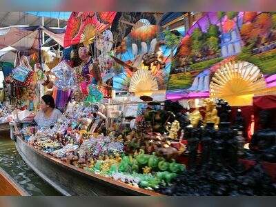 Damnoen Saduak Floating Market, Ratchaburi, Thailand