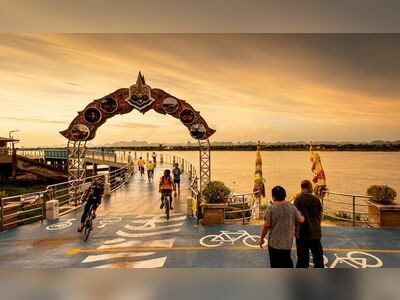 Nakhon Phanom Riverside Promenade, Thailand