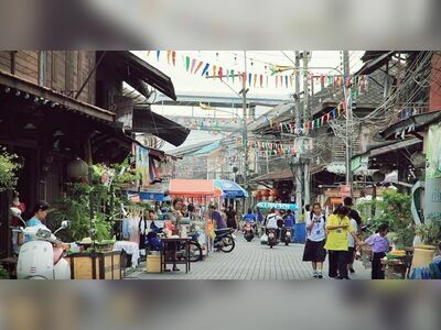 Yom Jinda Road Walking Street, Rayong, Thailand