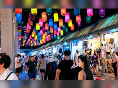 Thepprasit Night Market Pattaya, Thailand
