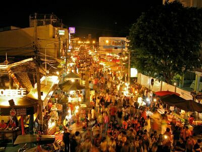 Sunday Walking Street, Chiang Mai, Thailand