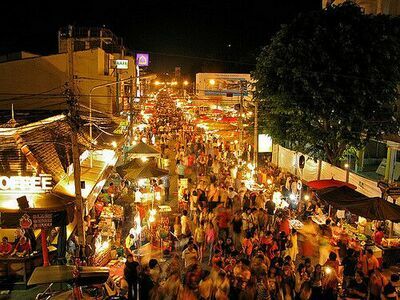 Chiang Mai Night Bazaar, Thailand