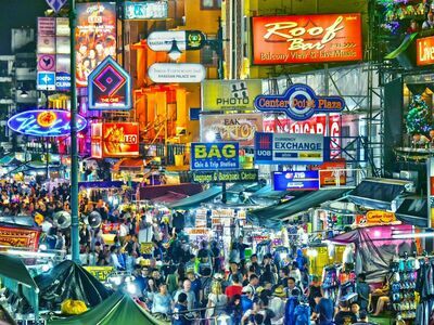 Khao San Road, Bangkok, Thailand