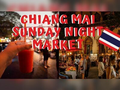 Sunday Walking Street, Chiang Mai, Thailand
