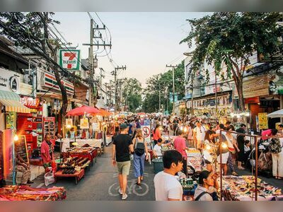 Sunday Walking Street, Chiang Mai, Thailand