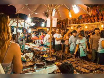 Sunday Walking Street, Chiang Mai, Thailand
