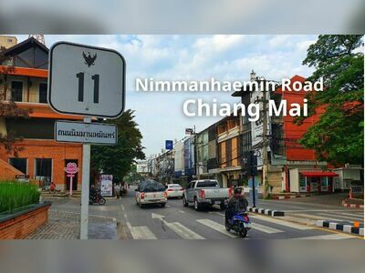 Nimmanhaemin Road, Chiang Mai, Thailand