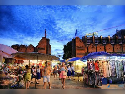 Tha Pae Gate, Chiang Mai, Thailand