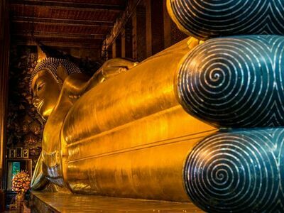 Wat Pho (Temple of the Reclining Buddha), Bangkok, Thailand