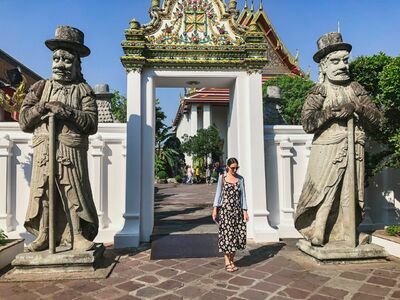Wat Pho (Temple of the Reclining Buddha), Bangkok, Thailand