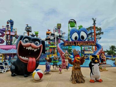Cartoon Network Amazone Waterpark, Pattaya, Thailand