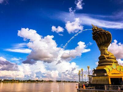 Naga Monument, Nakhon Phanom, Thailand