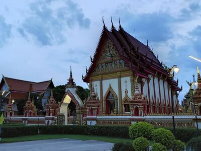 Wat Si Thep Pradittharam, Nakhon Phanom, Thailand