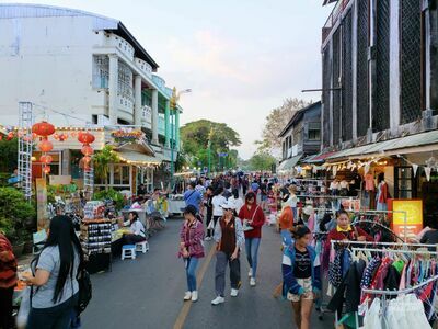 Nakhon Phanom Night Market, Thailand