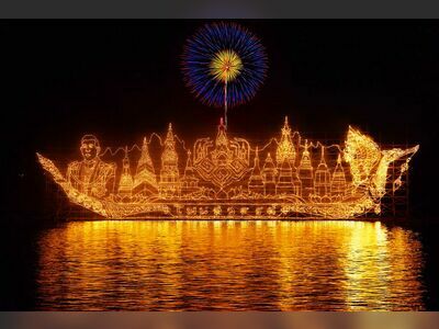 Illuminated Boat Procession, Nakhon Phanom, Thailand