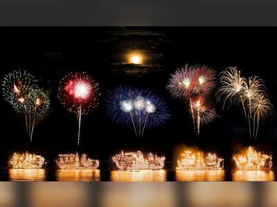 Illuminated Boat Procession, Nakhon Phanom, Thailand