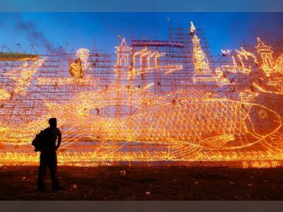 Illuminated Boat Procession, Nakhon Phanom, Thailand