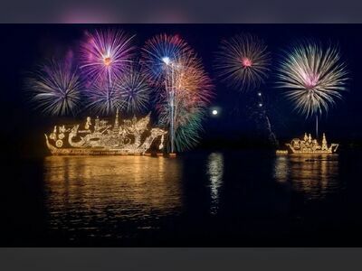 Illuminated Boat Procession, Nakhon Phanom, Thailand