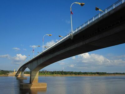 Third Thai-Lao Friendship Bridge, Nakhon Phanom, Thailand