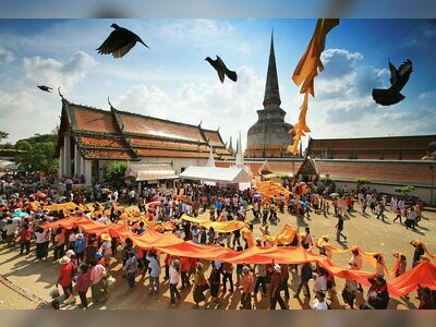 Hae Pha Khuen That Festival, Nakhon Si Thammarat, Thailand