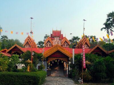 Wat Si Rong Mueang, Lampang, Thailand