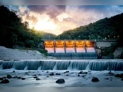 Kiu Lom Dam, Lampang, Thailand