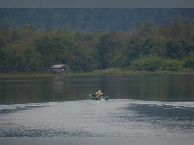 Kiu Lom Dam, Lampang, Thailand