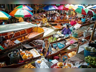 Damnoen Saduak Floating Market, Ratchaburi, Thailand