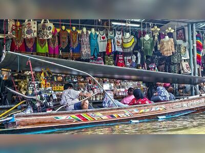 Damnoen Saduak Floating Market, Ratchaburi, Thailand