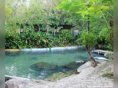 Bo Khlueng Hot Spring, Ratchaburi, Thailand