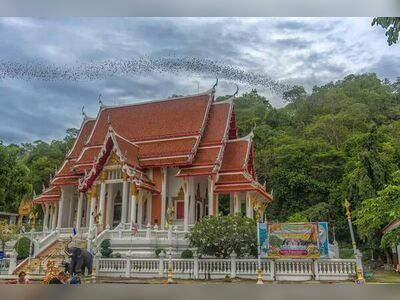 Wat Khao Chong Pran, Ratchaburi, Thailand