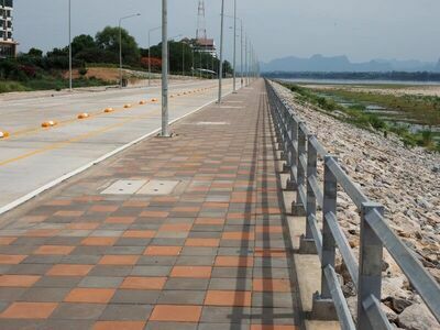 Nakhon Phanom Riverside Promenade, Thailand