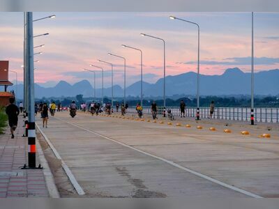 Nakhon Phanom Riverside Promenade, Thailand
