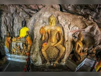 Wat Tham Ruesi Khao Ngu, Ratchaburi, Thailand
