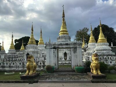 Wat Chedi Sao Lang, Lampang, Thailand