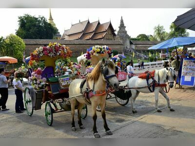 Horse-Drawn Carriage Rides, Lampang, Thailand
