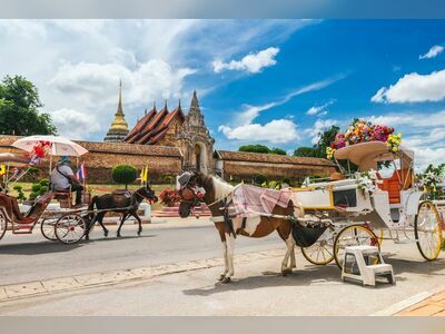 Horse-Drawn Carriage Rides, Lampang, Thailand
