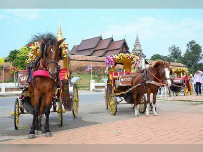 Horse-Drawn Carriage Rides, Lampang, Thailand