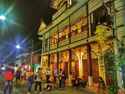 Kad Kong Ta Walking Street, Lampang, Thailand