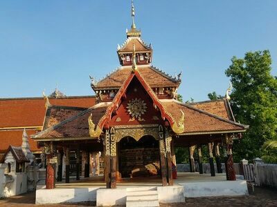Wat Pong Sanuk, Lampang, Thailand