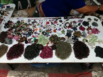 Chanthaburi Gemstone Market, Thailand