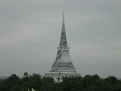 Phra That Chom Phet, Phetchaburi, Thailand