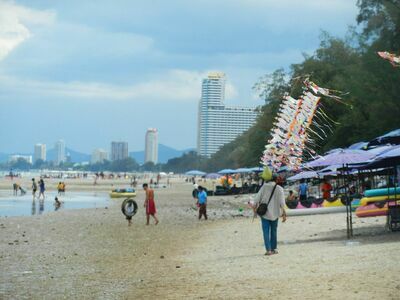 Cha-am Beach, Phetchaburi, Thailand