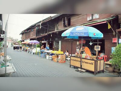 Yom Jinda Road Walking Street, Rayong, Thailand